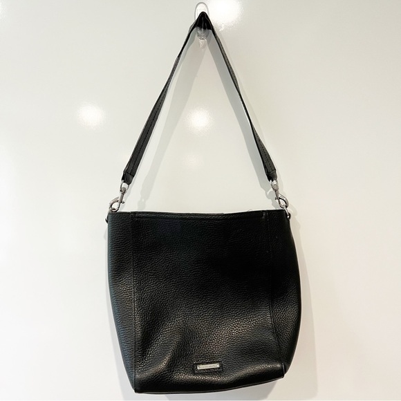 Rebecca Minkoff Madison Leather Studded Hobo Shoulder Bag - Picture 2 of 13